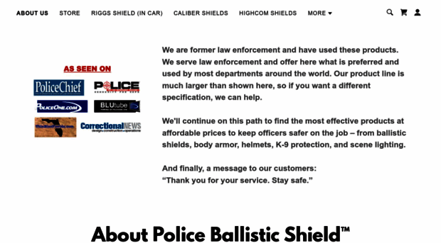 policeballisticshield.com