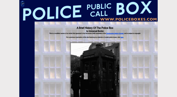 policeboxes.com