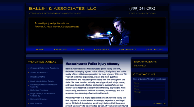 policeinjury.com