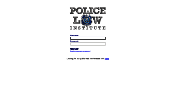 policelawinstitute.org