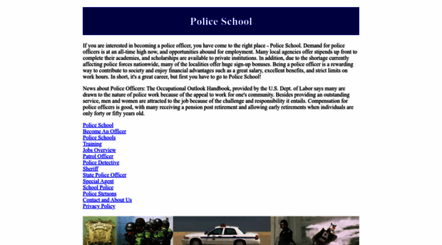 policeofficerschool.com