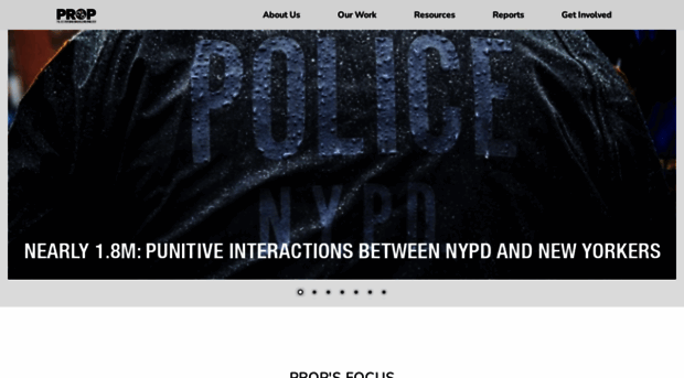 policereformorganizingproject.org