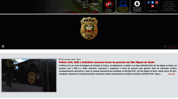 policiacivil.sc.gov.br