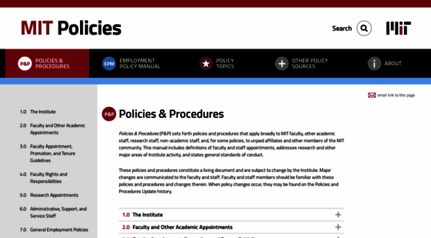 policies-procedures.mit.edu