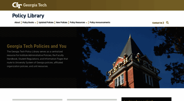 policies.gatech.edu