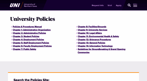 policies.uni.edu