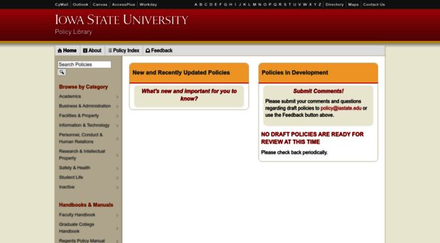 policy.iastate.edu