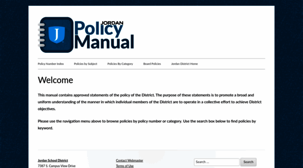 policy.jordandistrict.org