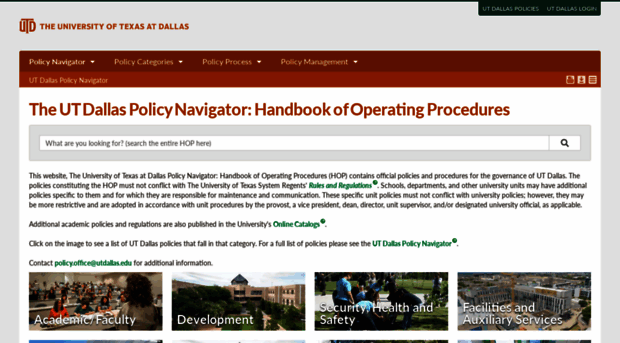 policy.utdallas.edu