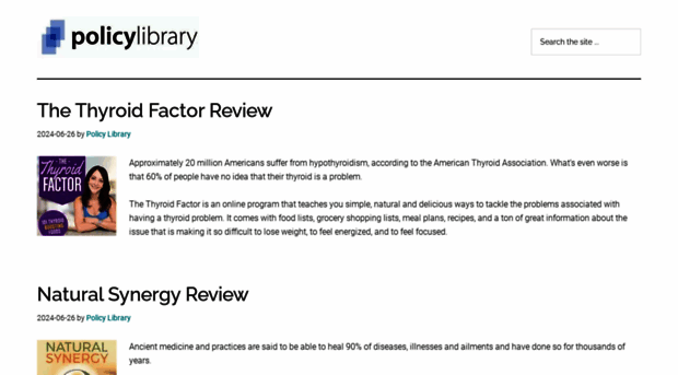 policylibrary.com