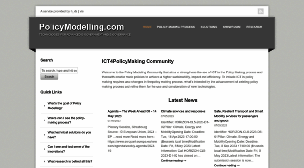 policymodelling.com