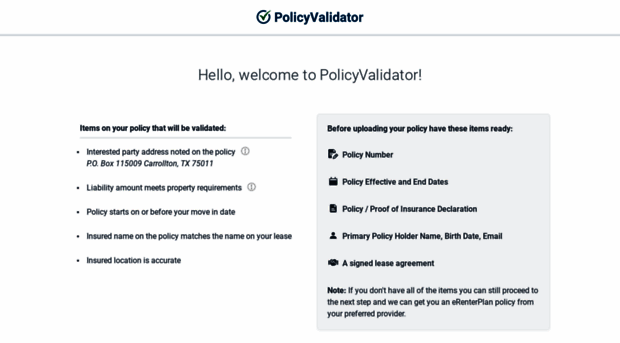 policyvalidator.com