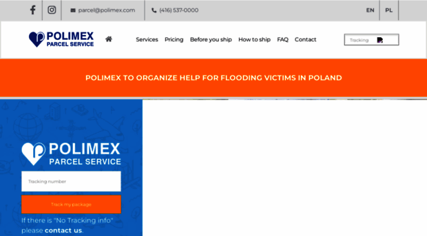polimexparcel.com
