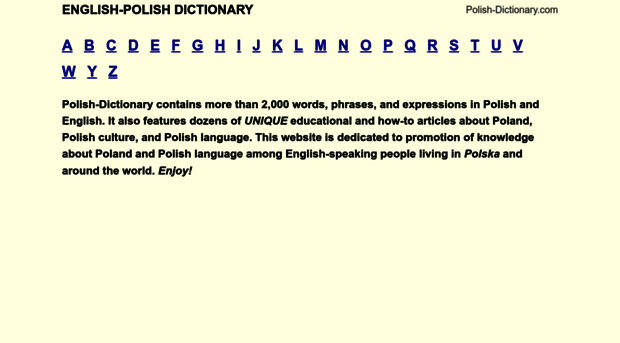 polish-dictionary.com