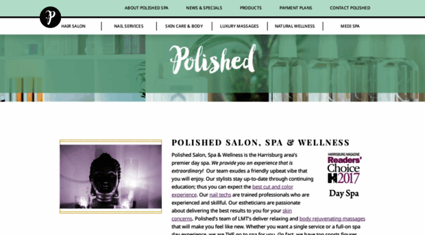 polishedspa.com