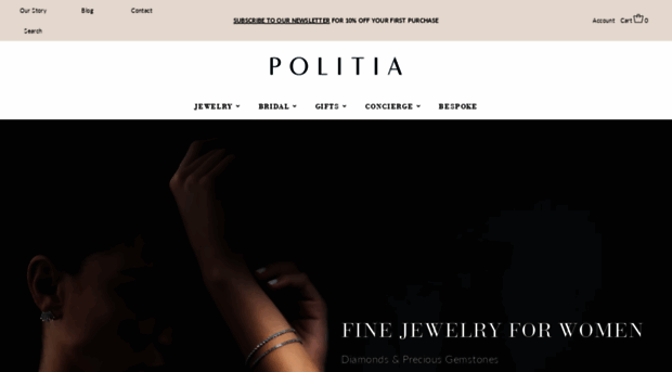 politiajewelry.com