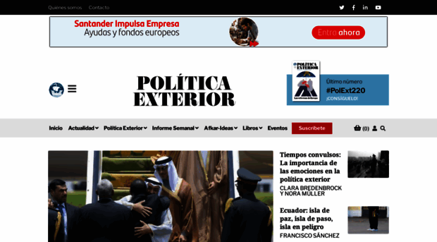 politicaexterior.com