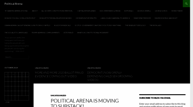 politicalarena.org
