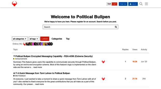 politicalbullpen.com