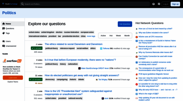 politics.stackexchange.com