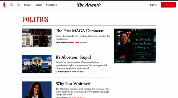 politics.theatlantic.com