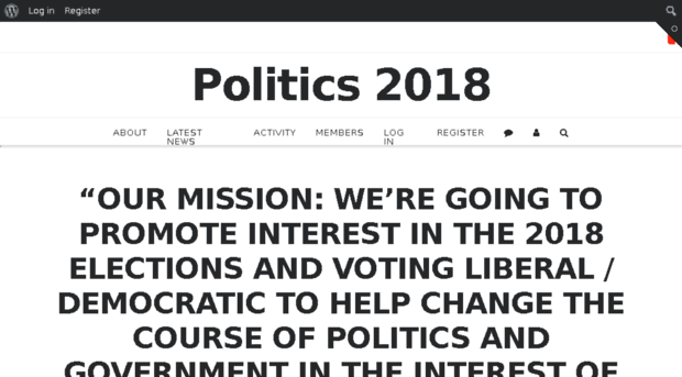 politics2018.com