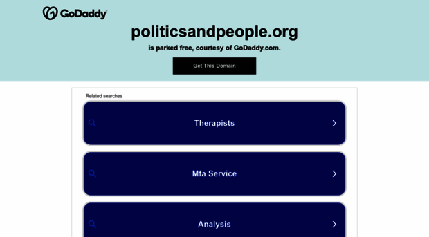 politicsandpeople.org