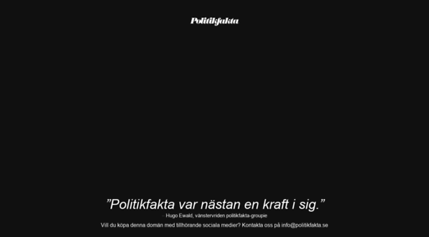 politikfakta.se