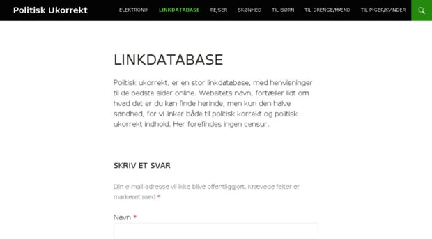 politisk-ukorrekt.dk