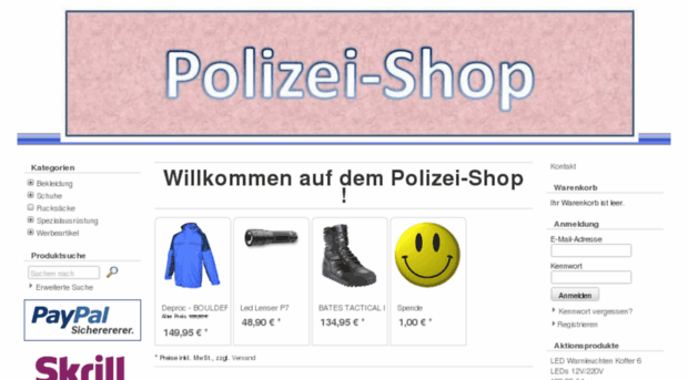 polizei-shop.eu
