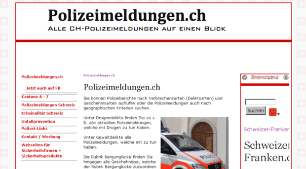 polizeimeldungen.ch