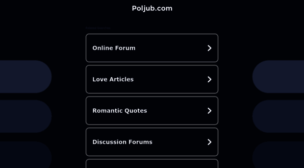 poljub.com