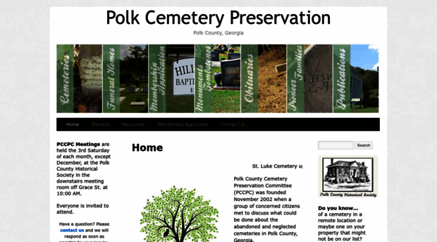 polkcemetery.com