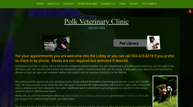 polkvetclinic.com