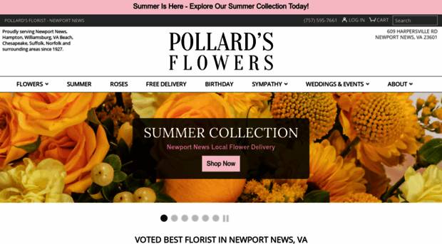 pollardsflorist.com