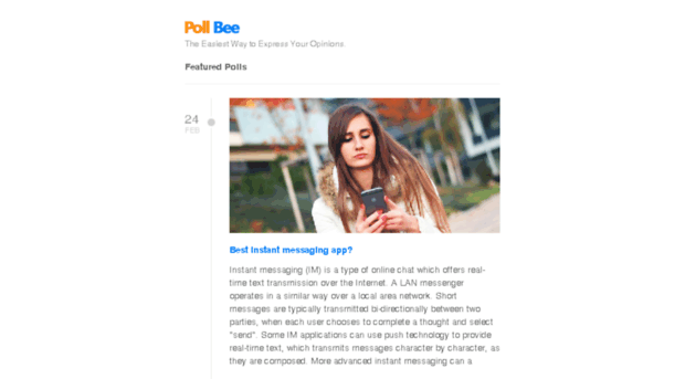 pollbee.co