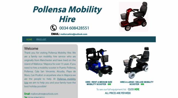 pollensamobilityhire.co.uk