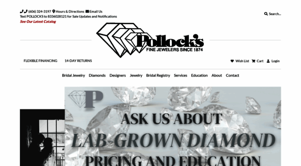 pollocksjewelers.com