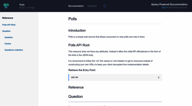 pollsapi.docs.apiary.io