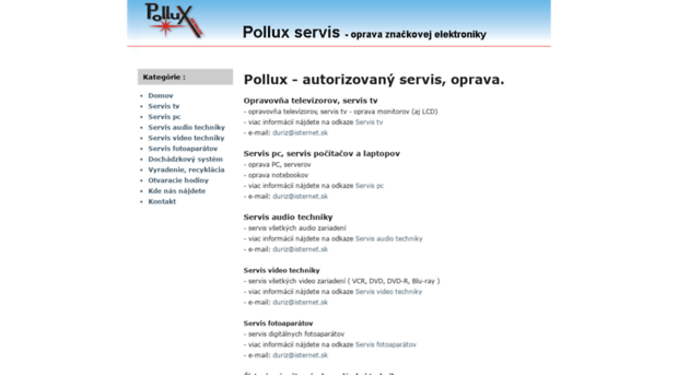 polluxservis.com