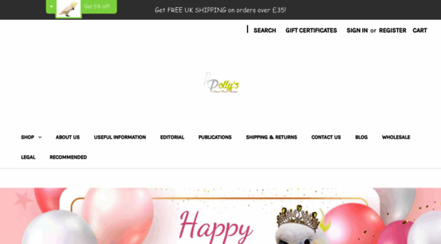 pollysnaturalparrotboutique.com