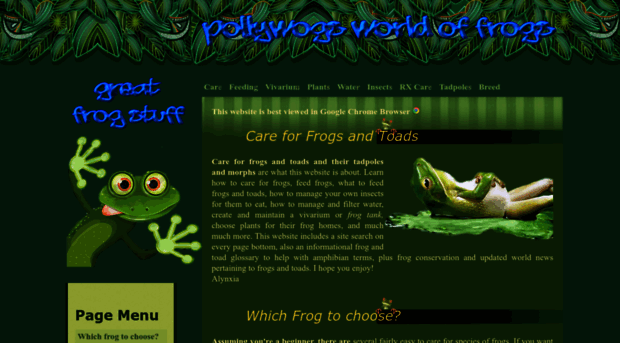 pollywogsworldoffrogs.com