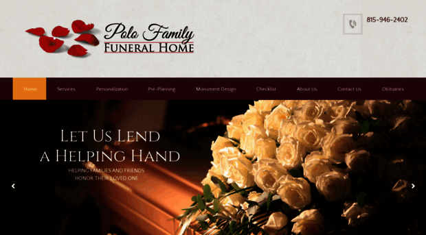 polofamilyfuneralhome.com