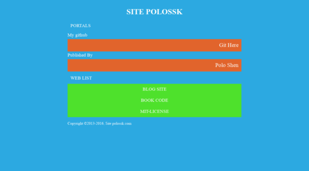 polossk.com