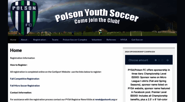 polsonyouthsoccer.org