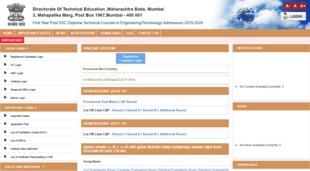 poly19.dtemaharashtra.org