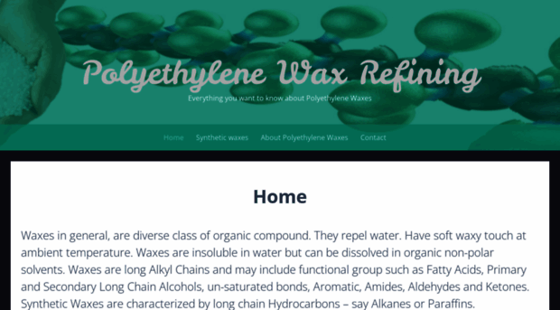 polyethylenewaxrefining101.com