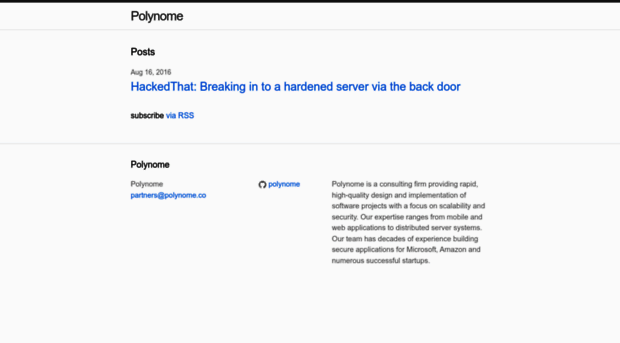 polynome.co