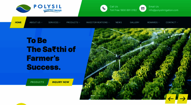 polysilirrigation.com