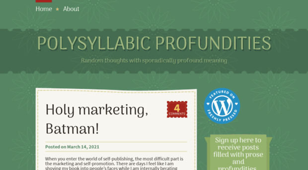 polysyllabicprofundities.com